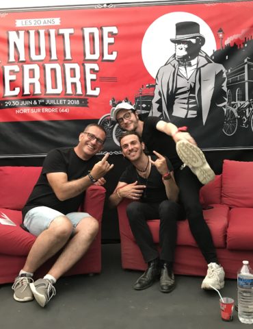 Interview Gaume (Stefline Radio/Festival La nuit de l'Erdre 2018 29-06-2018)