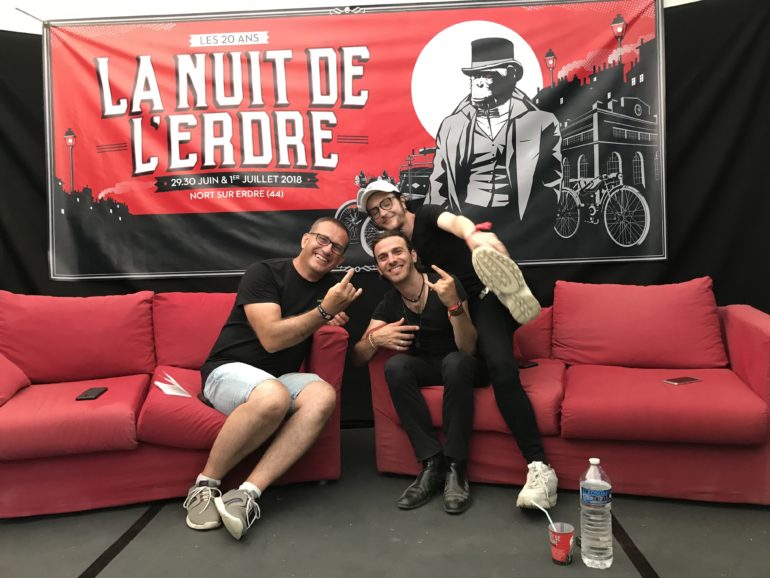 Interview Gaume (Stefline Radio/Festival La nuit de l'Erdre 2018 29-06-2018)